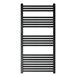 EliteHeat Steel Ladder Heated Towel Rail 25mm Bars - Matt Black