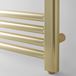 EliteHeat Steel Ladder Heated Towel Rail 25mm Bars - Brushed Brass - 5 Sizes