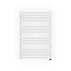 Terma Alex One Electric Heated Towel Rail with Heating Element - Traffic White - 760 x 500mm