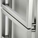 Aeon Fatih Stainless Steel Vertical Designer Heated Towel Rail Radiator - Brushed - 830x500