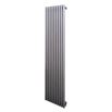 Aeon Imza Stainless Steel Vertical or Horizontal Designer Radiator - Brushed - 1500 x 470mm