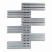 Aeon Labren Stainless Steel Wall Mounted Vertical Designer Radiator - Brushed - 975x800