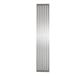 Aeon Lunar Stainless Steel Vertical or Horizontal Designer Radiator - Brushed - 2000x340