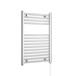 Brenton Apollo Electric Straight Heated Towel Rail - 22mm - 800 x 500mm - On/Off Element