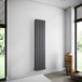 Brenton Oval Double Panel Vertical Radiator - 1600mm x 360mm - Anthracite