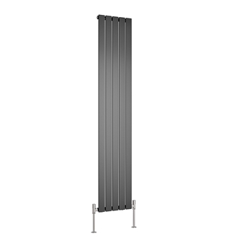 Brenton Flat Single Panel Vertical Radiator - 1800mm x 340mm