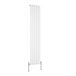 Brenton Flat Single Panel Vertical Radiator - 1800mm x 340mm - White
