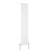 Brenton Flat Single Panel Vertical Radiator - 1800mm x 360mm - White