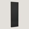 Brenton Flat Double Panel Vertical Radiator - 1800 x 600mm - Anthracite