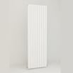 Brenton Oval Double Panel Vertical Radiator - White - 1800 x  600mm