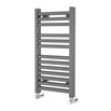 Brenton Pagosa Anthracite Heated Towel Rail - Double Layer Design - 800 x 400mm