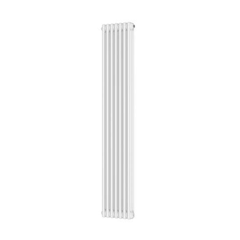Butler & Rose Designer 3 Column Vertical Radiator - Gloss White - 1800mm Tall