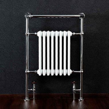 Butler & Rose Ducher Bathroom Traditional Heated Towel Rail Radiator - 965 x 673mm
