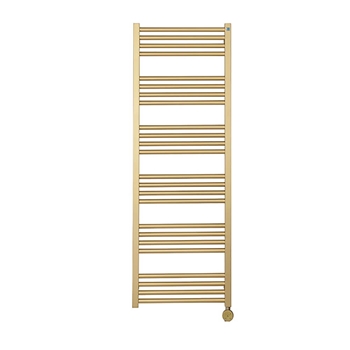 Crosswater MPRO Electric Brushed Brass Heated Towel Rail