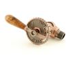 DQ Heating Abbey Luxury Manual Radiator Valve - Angled - Antique Copper