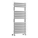DQ Heating Cove Stainless Steel Vertical Designer Heated Towel Rail - Polished - 826x500mm