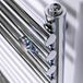 DQ Heating Altona Vertical Heated Towel Rail - Chrome - 1200 x 600mm