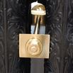 DQ Heating Luxury Wall Stay 265mm Long - Brass