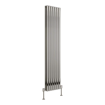 DQ Heating Cove Double Panel Stainless Steel Vertical Designer Radiator
