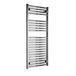DQ Heating Metro Electric Only Vertical Heated Towel Rail - Chrome - 1800 x 500mm