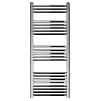 EliteHeat Steel Ladder Heated Towel Rail 25mm Bars - Chrome