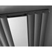 Hudson Reed Revive with Mirror Double Panel Vertical Designer Radiator - Anthracite - 1800x499