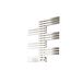 Aeon Labren Stainless Steel Wall Mounted Vertical Designer Radiator - Polished - 975 x 800mm