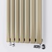 Terma Camber Aluminium Electric Horizontal Radiator with Heating Element - Matt White - 575 x 800mm