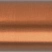 Terma Jade Curved Heated Towel Rail - Galvanised Old Copper - 753 x 400mm
