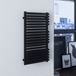 Terma Quadrus Bold One Electric Heated Towel Rail with Heating Element - Metallic Black - 870 x 450mm