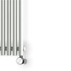 Terma Tune Electric Vertical Radiator with Heating Element - Salt & Pepper - 1800 x 490mm