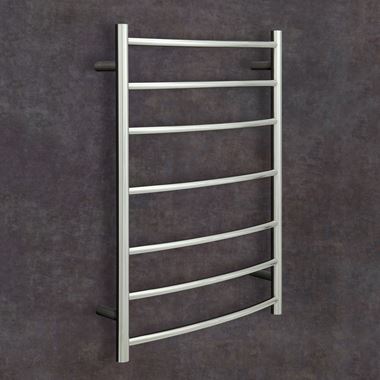 Thermosphere Curved Dry Electric Towel Rail - 800 x 600mm