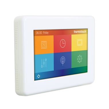 Thermosphere 4.3dC Dual Control Thermostat - Ice White