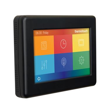 Thermosphere 4.3dC Dual Control Thermostat - Satin Black