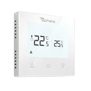 Thermosphere 9.2mG Glass Manual Thermostat - White Glass