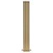 The Tap Factory Vibrance Single Panel Vertical Radiator 1800 x 236mm - Brushed Brass